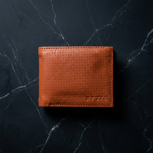 The TFG Artisan Tan Bifold | The Textured Tan Edition