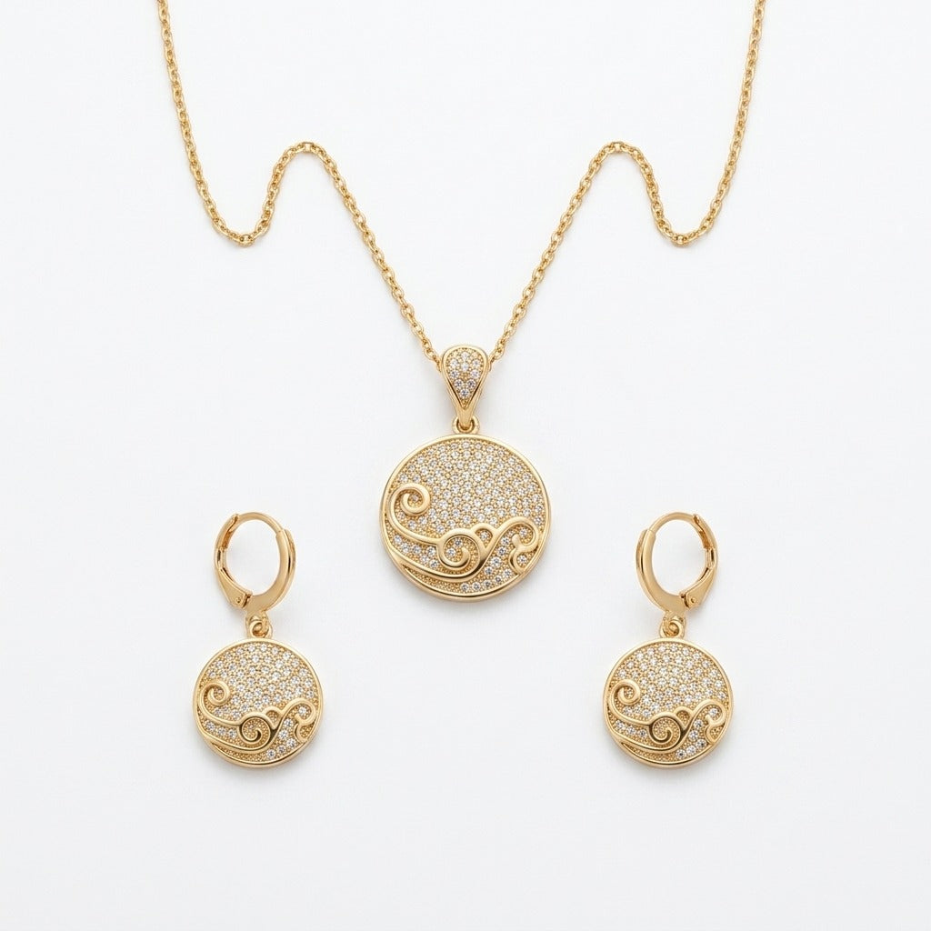 Zoera Luxury Fragrance & Gold-Tone Jewelry Gift Set
