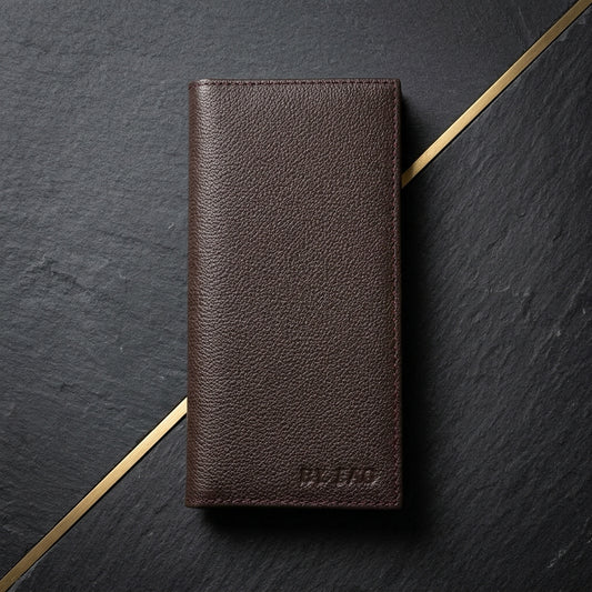 THE TFG Executive Pebble-Grain Long Wallet