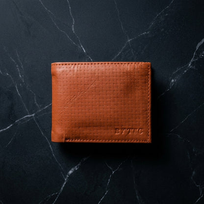 The TFG Artisan Tan Bifold | The Textured Tan Edition