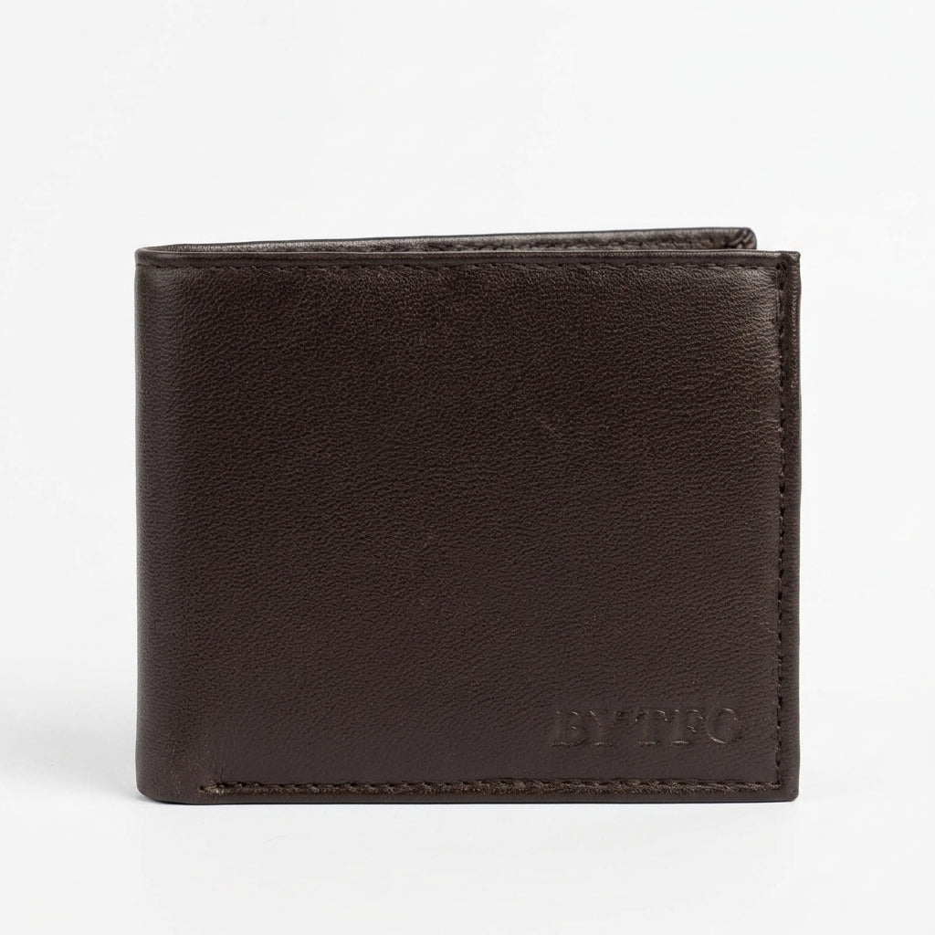 THE TFG Timeless Espresso TAN Leather Bifold