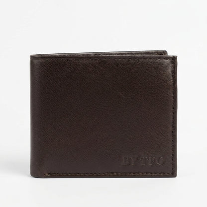 THE TFG Timeless Espresso TAN Leather Bifold