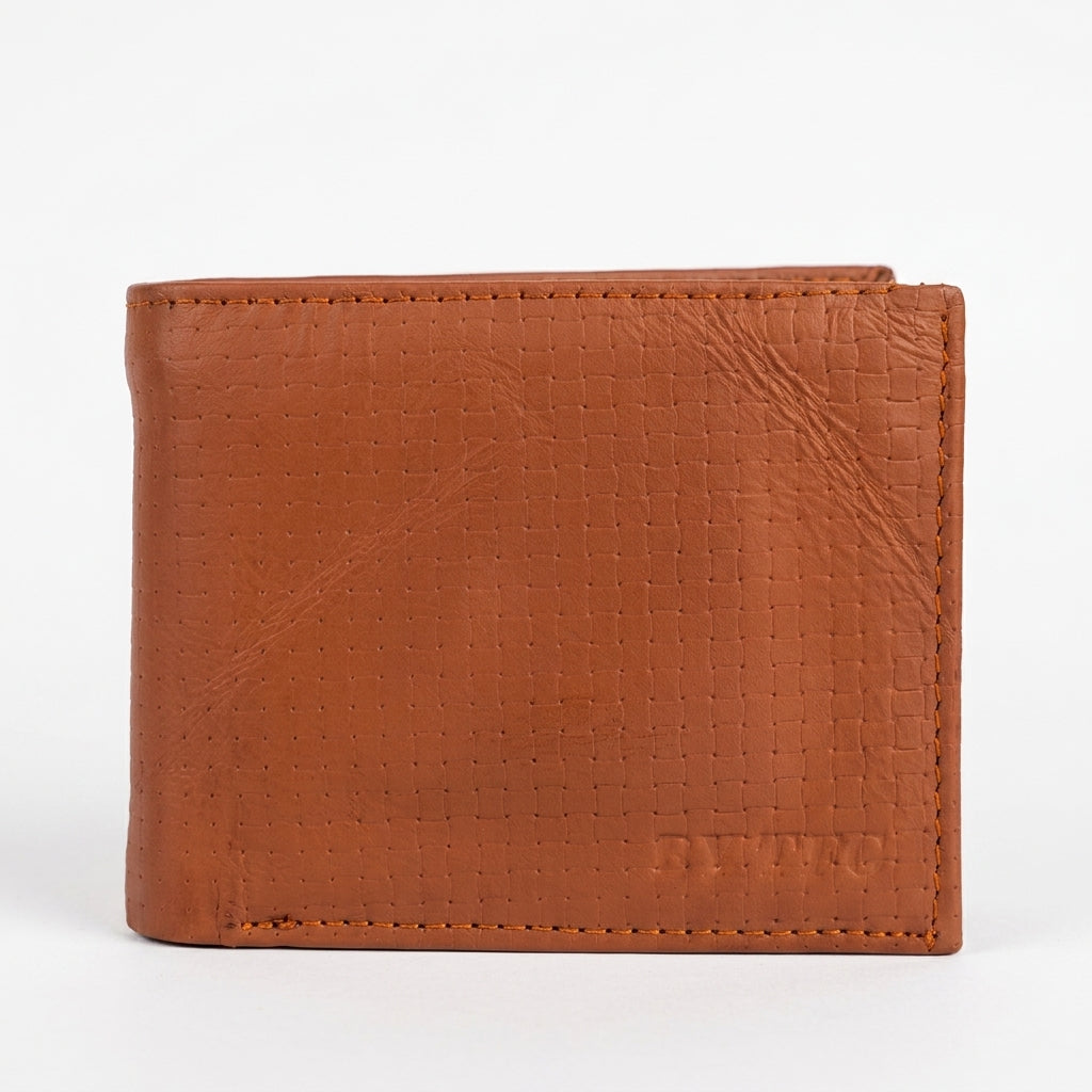 The TFG Artisan Tan Bifold | The Textured Tan Edition
