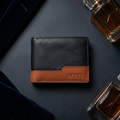 The TFG Two-Tone Leather Bifold