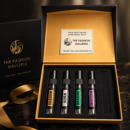 ZAYAN Luxury Fragrance Discovery Set (Unisex) – 4-Piece Premium Perfume Collection