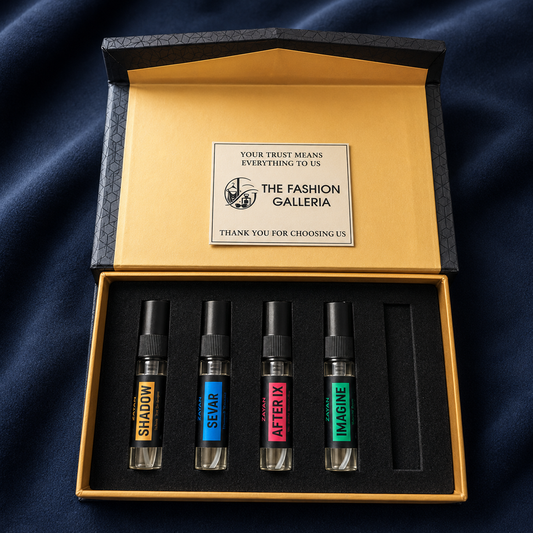 ZAYAN Luxury Fragrance Discovery Set (Men) – 4-Piece Premium Perfume Collection