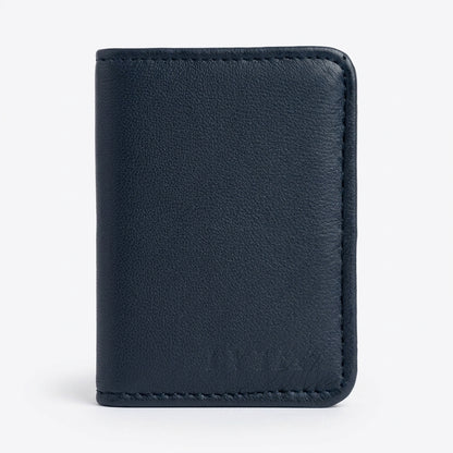 The TFG Black Pure Leather Card Holder | The Peak of Minimalism