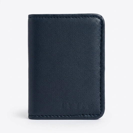 The TFG Black Pure Leather Card Holder | The Peak of Minimalism