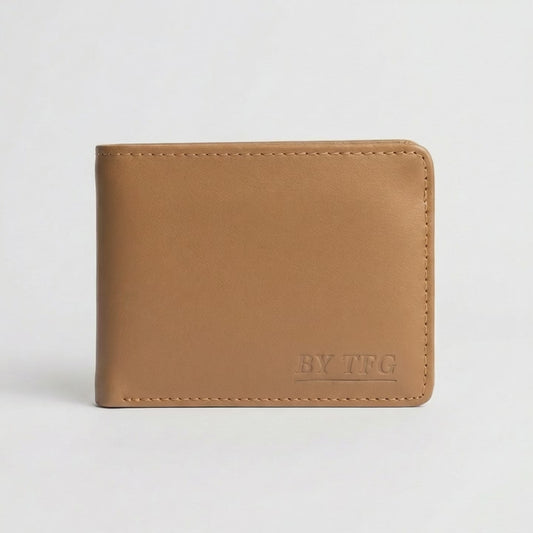 THE TFG Classic Tan Smooth Leather Bifold