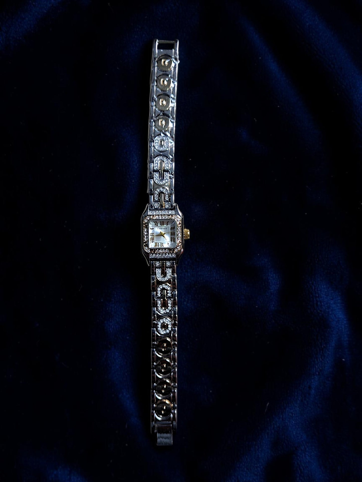 Women's Premium Perfume & Elegant Watch Gift Set For Her (ZOERA + SILVER & GOLD WATCH)