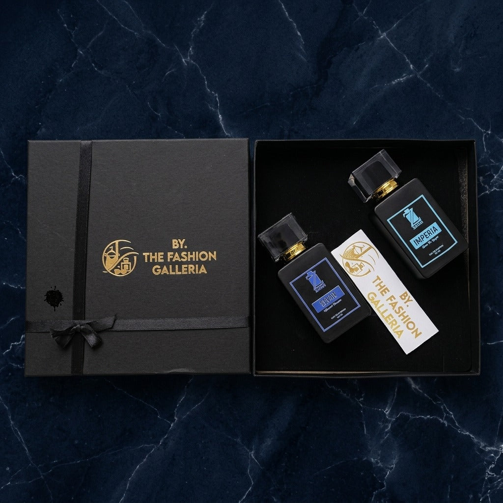 The Fashion Galleria – Premium Dual-Fragrance Gift Set (For Men & Women)(SEVAR + IMPERIA)