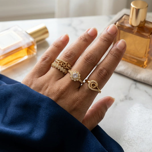 4 rings Set