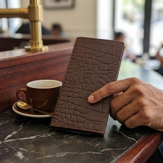 THE TFG Luxury Textured Long Wallet