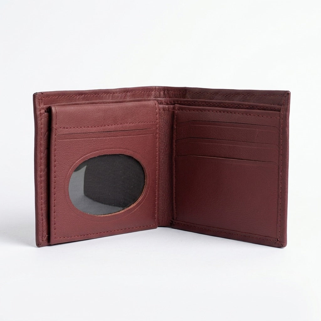 THE TFG Heritage Croc-Embossed Leather Wallet
