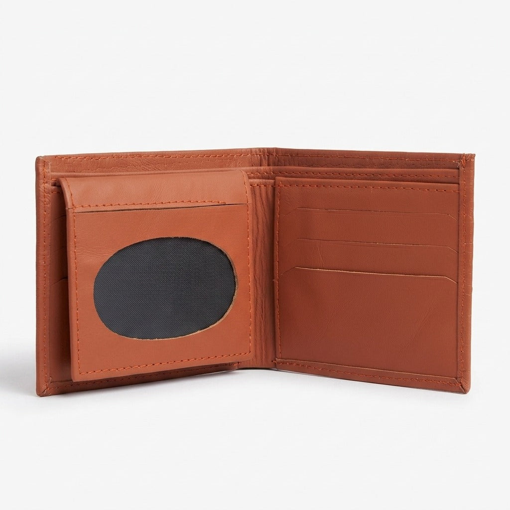 The TFG Artisan Tan Bifold | The Textured Tan Edition