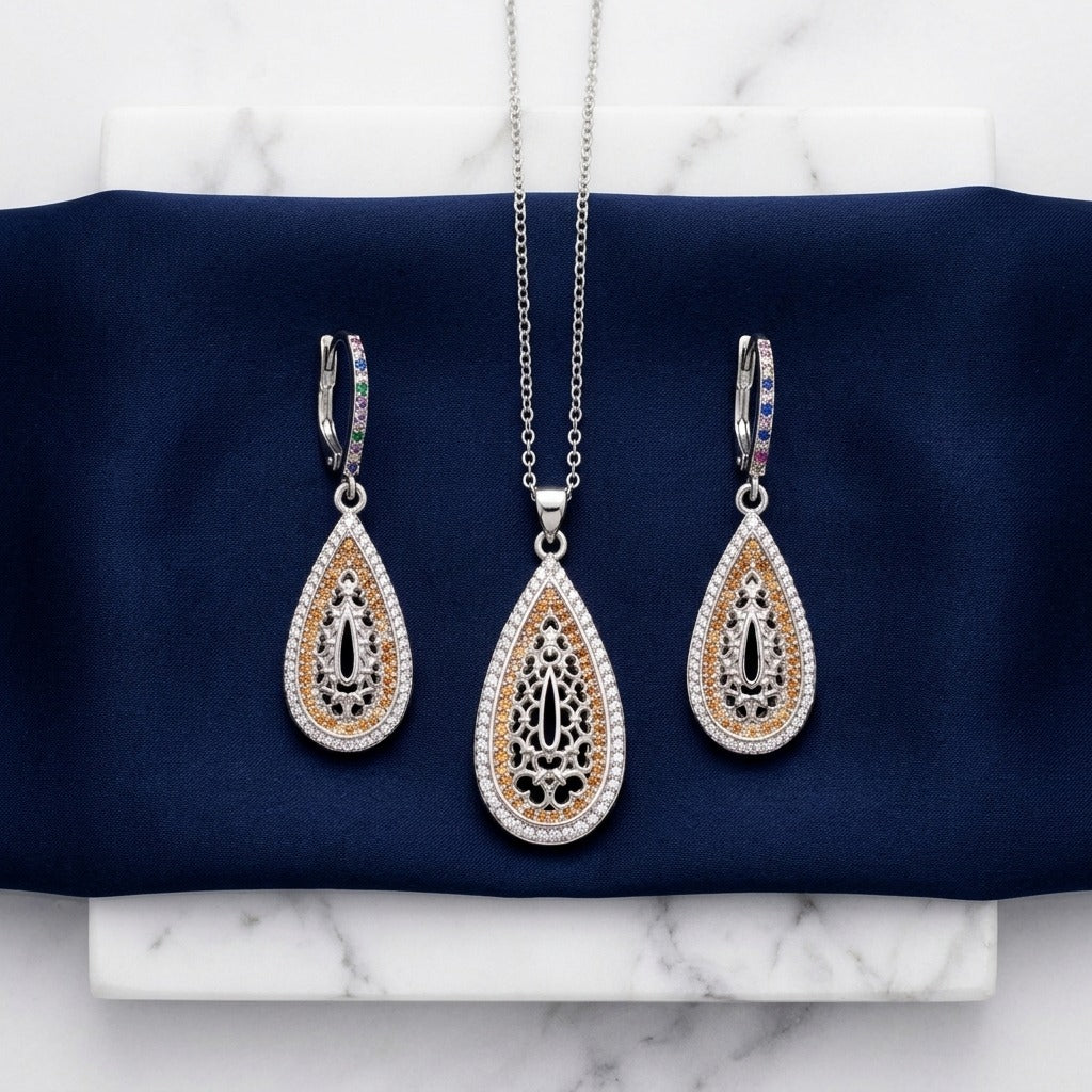 Imperia Luxury Fragrance & Jewelry Gift Set