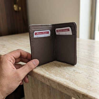 The TFG Mocha Card Case | The Essentialist Collection