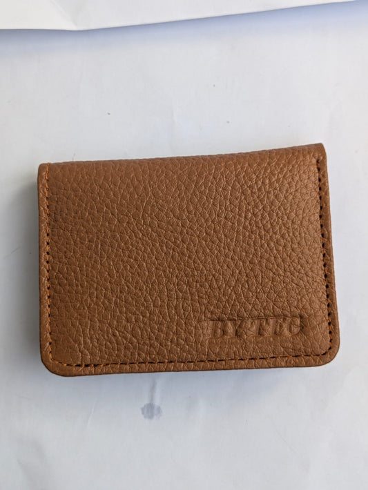 TFG Signature Pebble-Grain Leather Card Holder