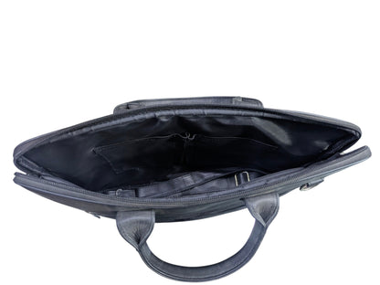 Genuine Leather Messenger & Laptop Briefcase.