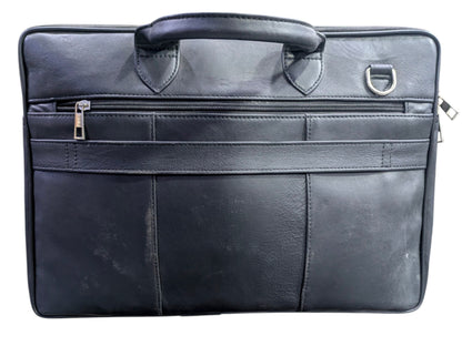 Genuine Leather Messenger & Laptop Briefcase.