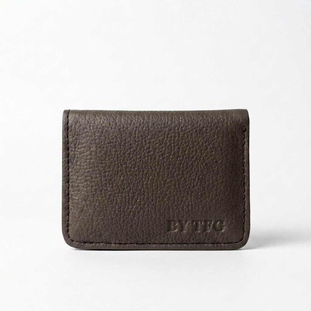 The TFG Mocha Card Case | The Essentialist Collection