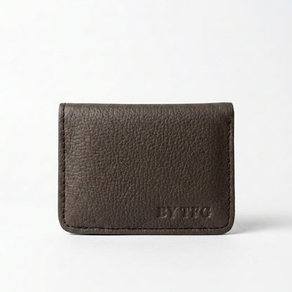 The TFG Mocha Card Case | The Essentialist Collection
