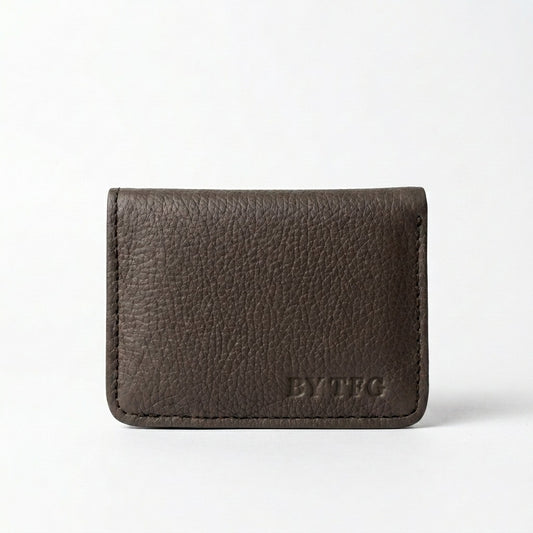 The TFG Mocha Card Case | The Essentialist Collection