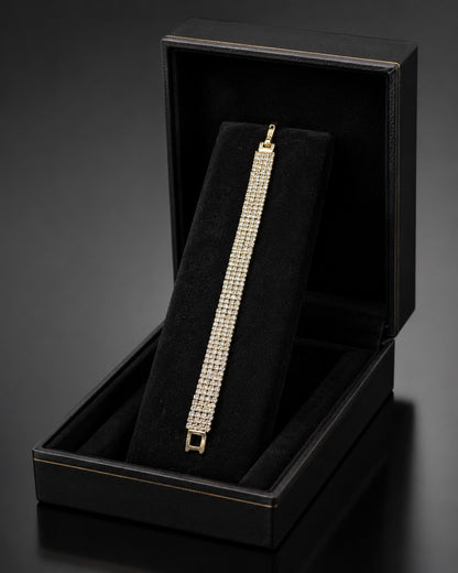 Majestic 4-Row Grand Tennis Bracelet