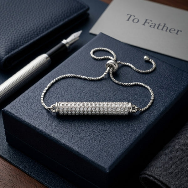 Luminary Cylinder Bolo Bracelet