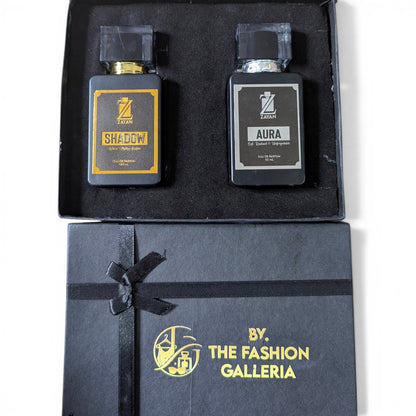 Limited Dual-Fragrance Gift Set (For Men & Women)( SHODOW + AURA)