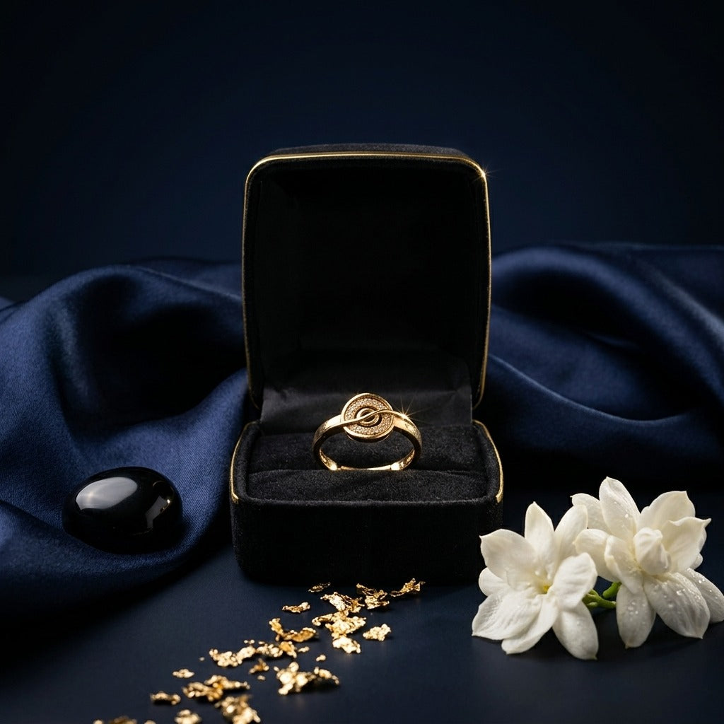 The Celestial Orbit Crystal Ring