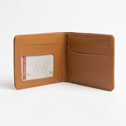 THE TFG Classic Tan Smooth Leather Bifold