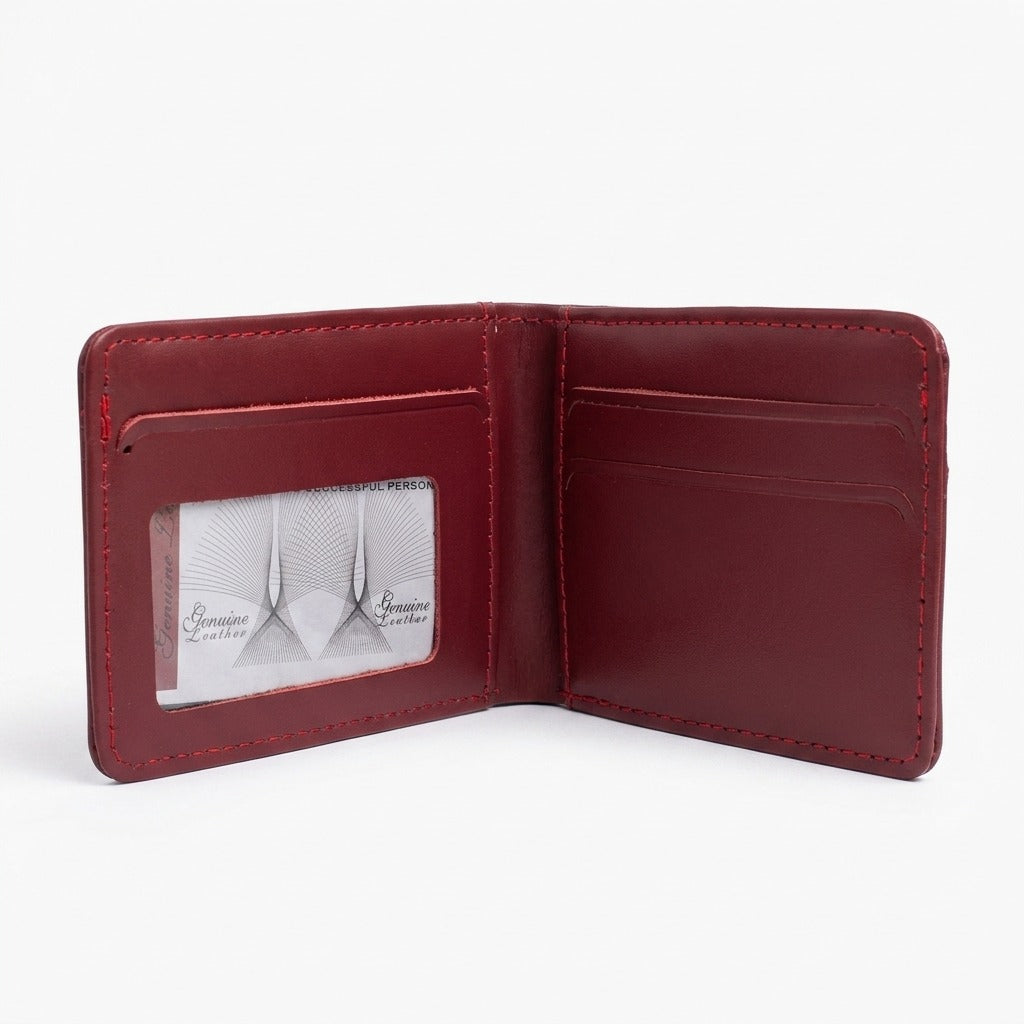 The TFG Burgundy Bifold | The Sovereign Collection